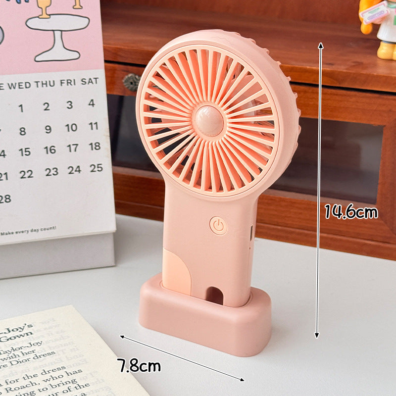 Damen Tragbarer Handventilator mit innovativer Windtechnologie und USB-Anschluss Karnz