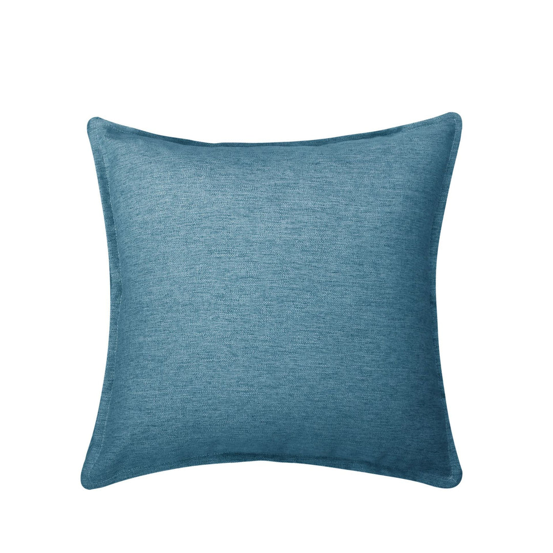 Dekorative Leinen-Wurfpillow-Bezug mit Paspelkante