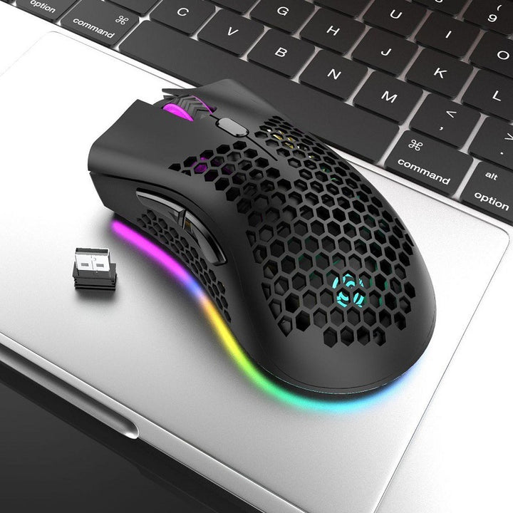Ergonomische Gaming-Maus mit Reaktionsschnellem Sensorsystem und Rgb-Beleuchtung Karnz