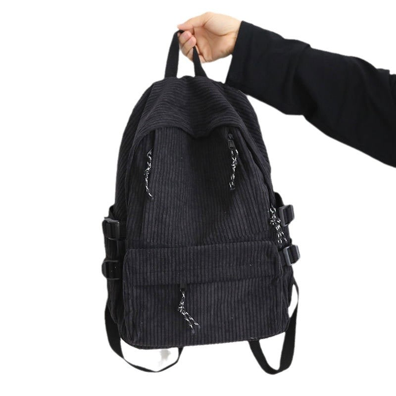 Texturiertes Corduroy Sling-Rucksack Karnz