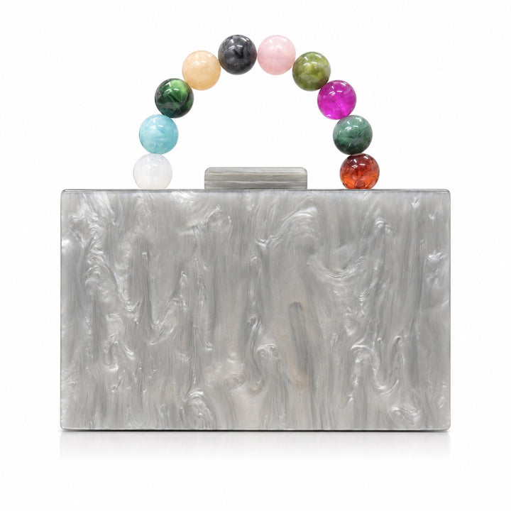 Elegante akribisch strukturierte Handtasche