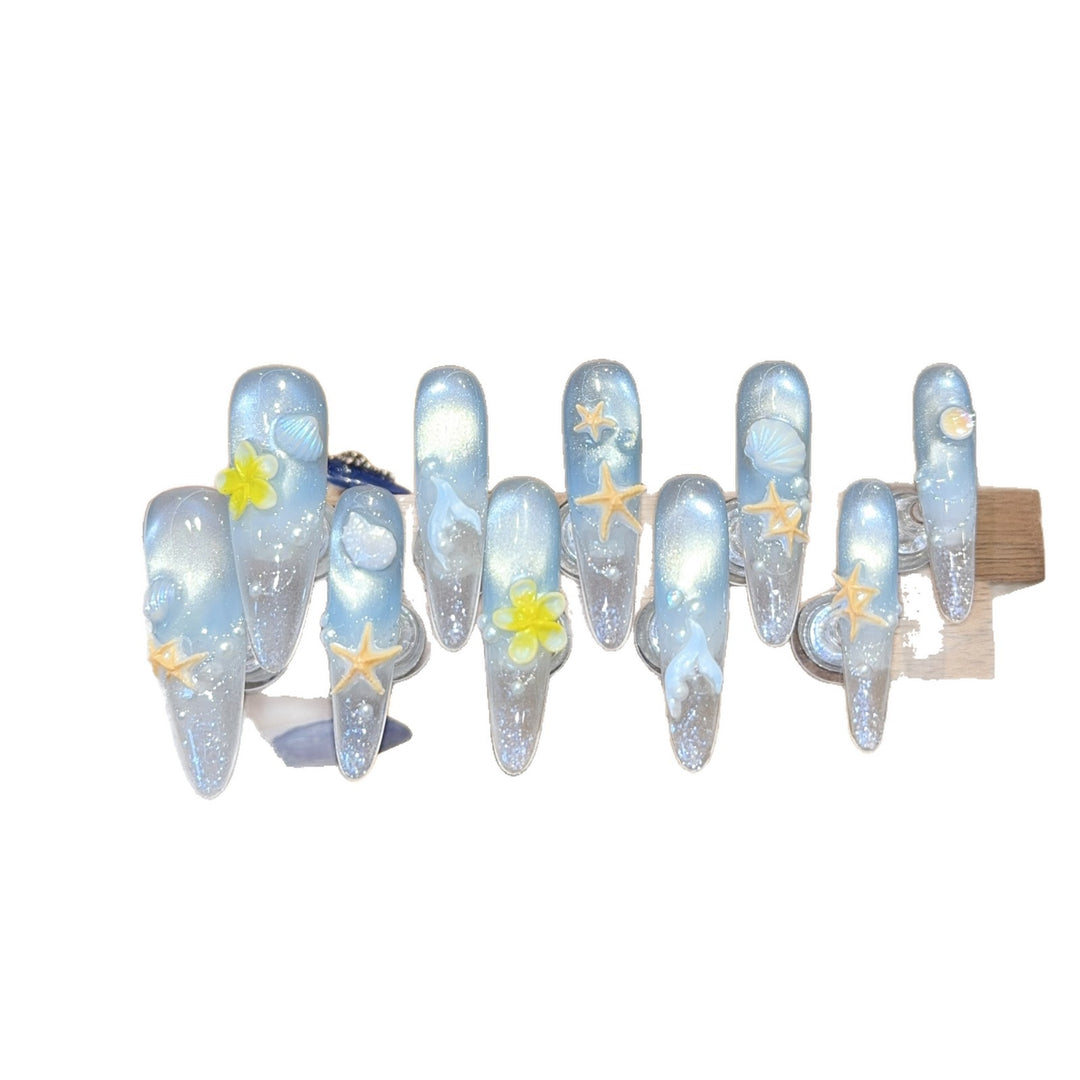 Kreative Nagelspitzen mit Maritimen Motiven Karnz