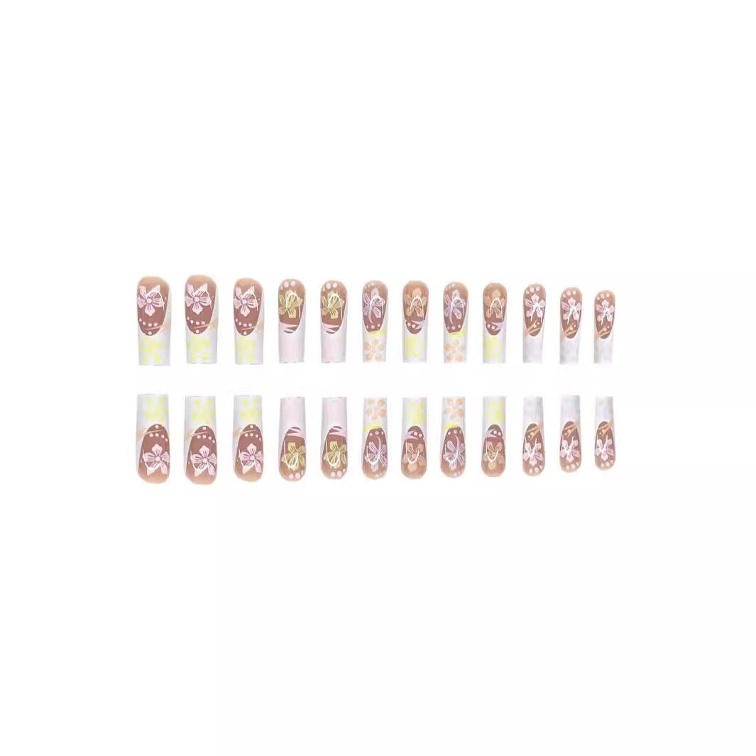 Exquisite Floral Nail Art Extensions Karnz
