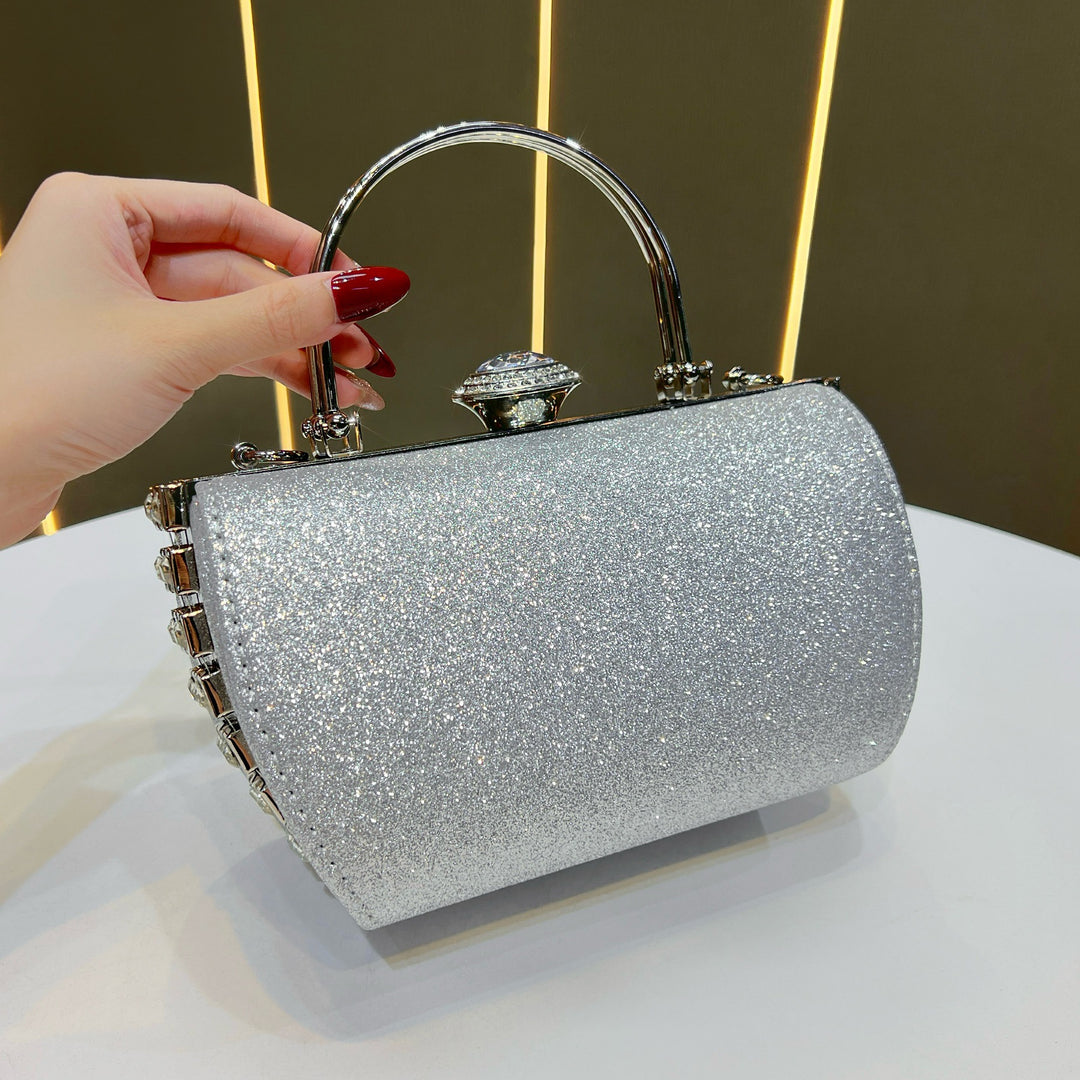 Glitzernde Abendhandtasche