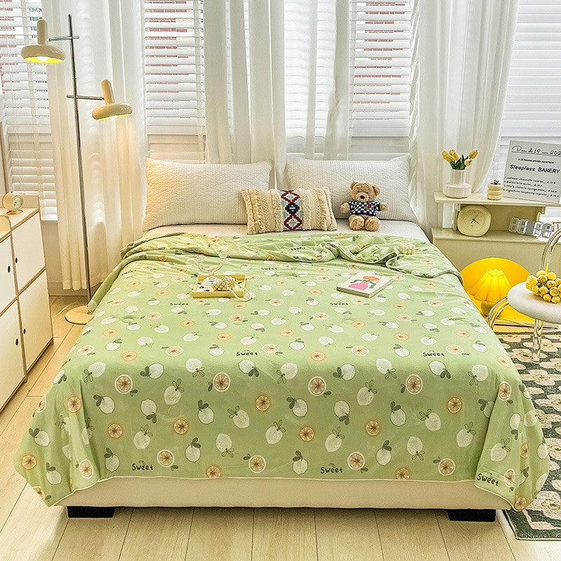 Damen Blumenmuster Tagesdecke Karnz
