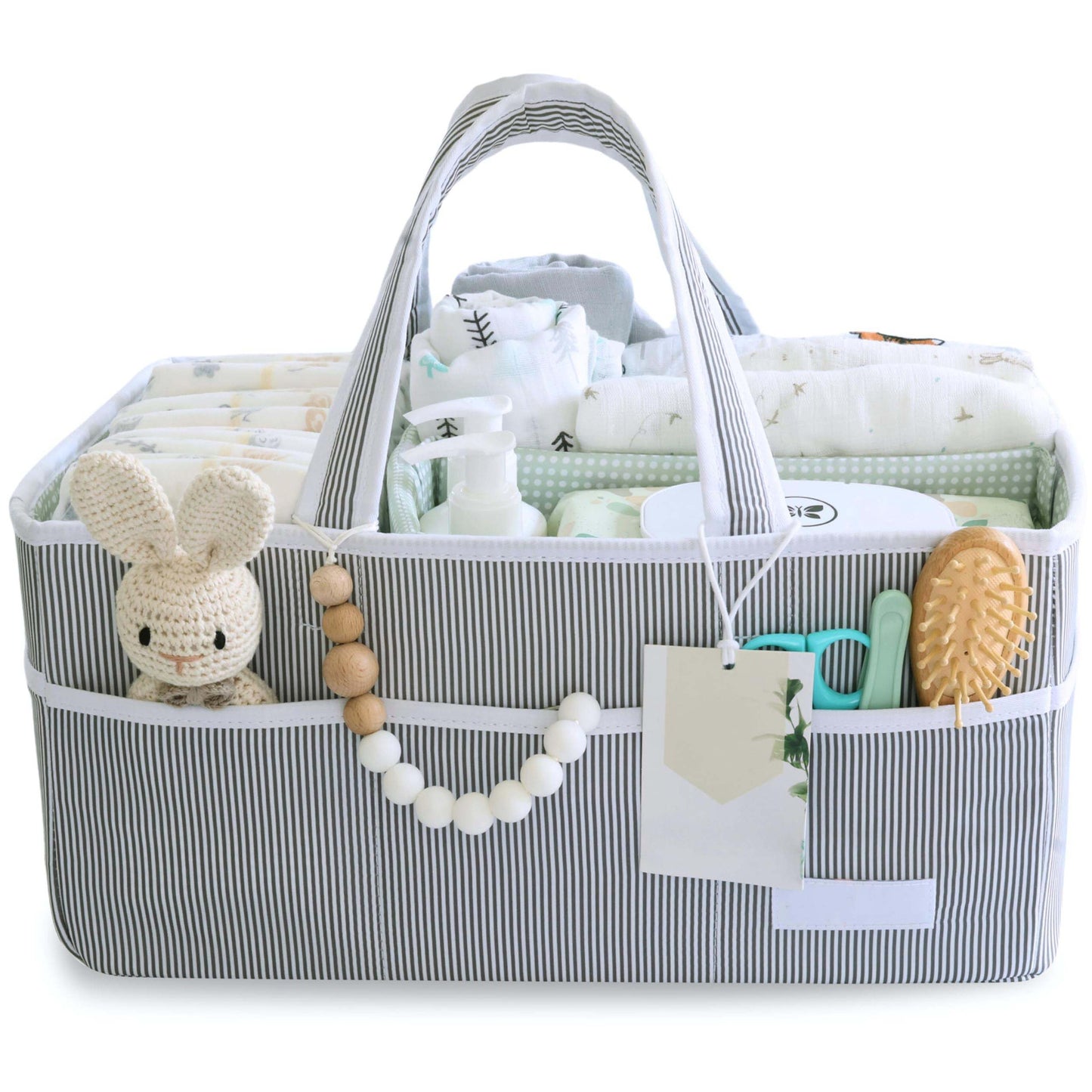 Damen multifunktionale Wickeltasche mit Fächern für Windeln und Pflegeprodukte Karnz