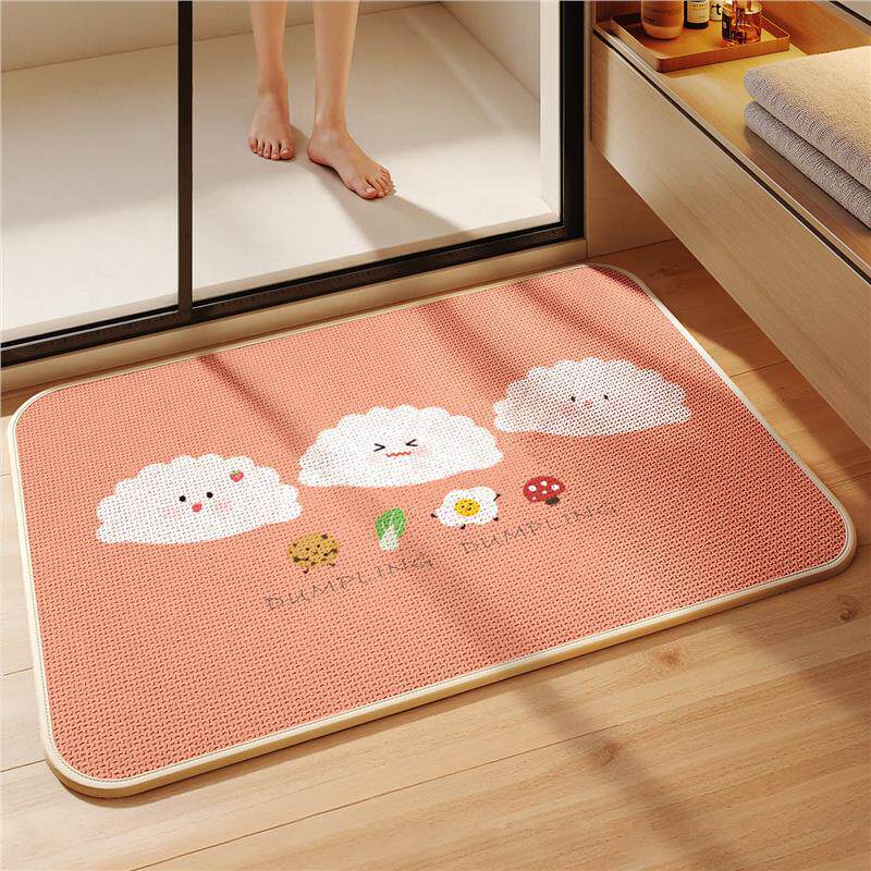 Niedlicher tierisches Non-Slip-Badevorleger für das Badezimmer