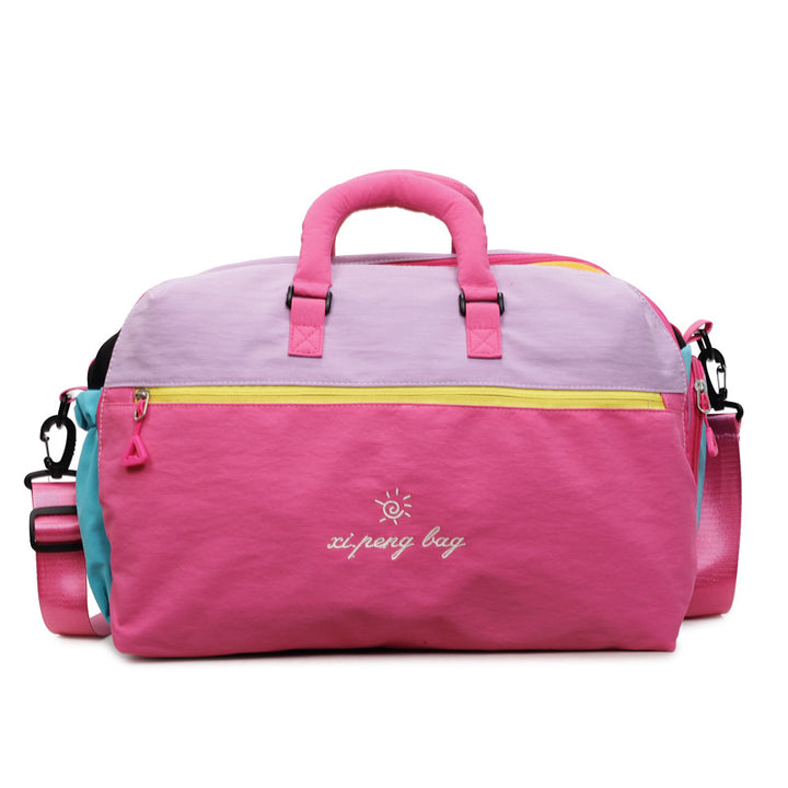 Vielseitige Farbblock Duffle Bag