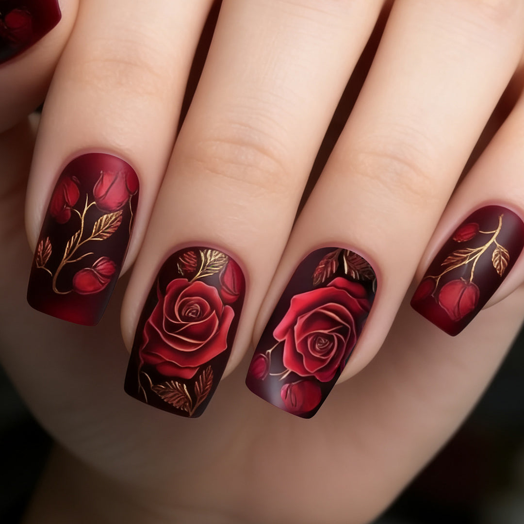 Blumen Themen Nagel Kunst Dekoration Kit Karnz