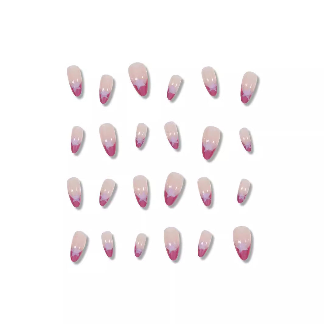 Star-Detail Stiletto Press-On Nails Karnz