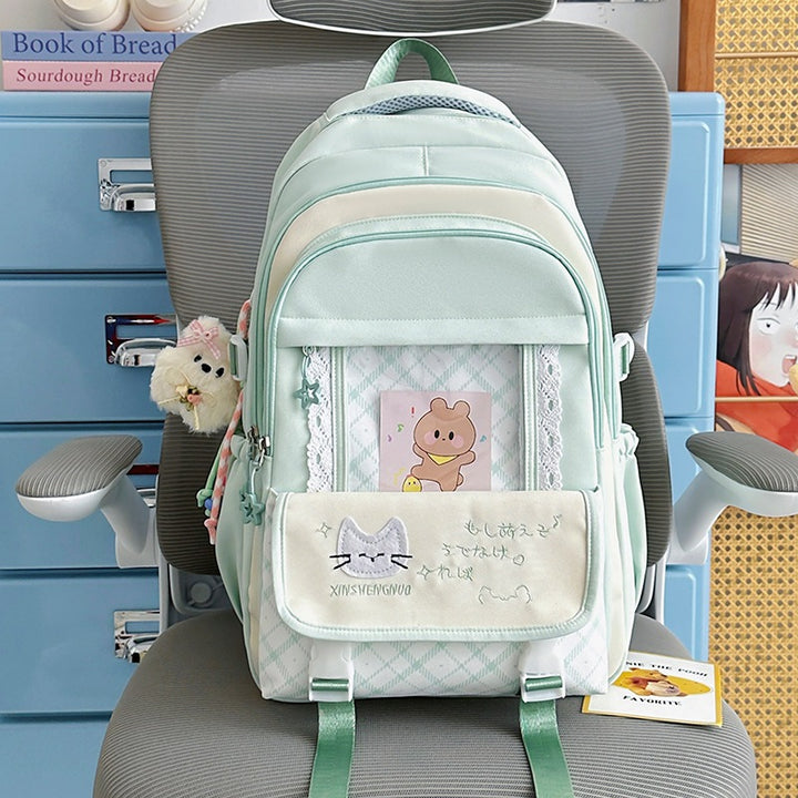 Stylische Grafische Rucksack Karnz