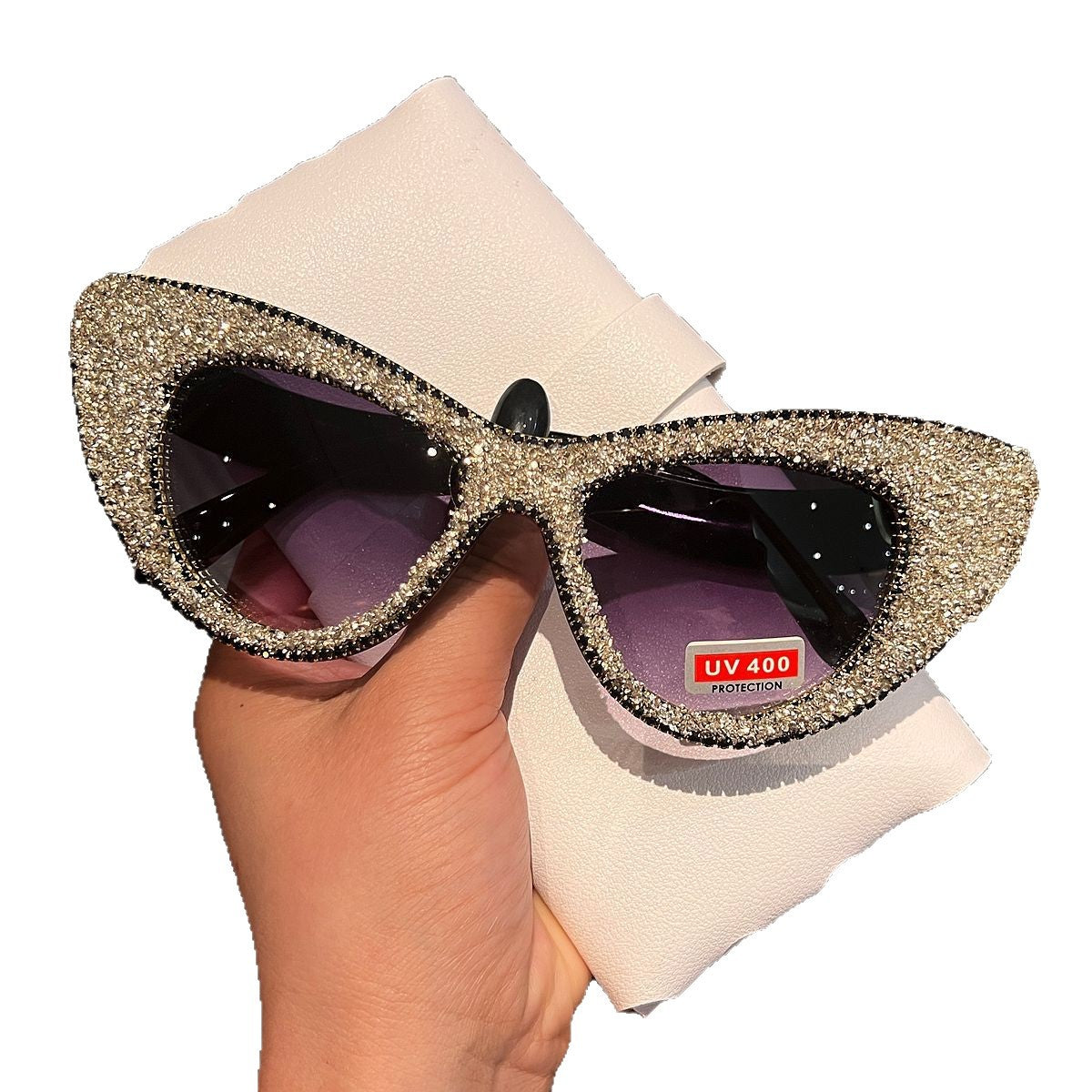 Damen Glamouröse Sonnenbrille Karnz