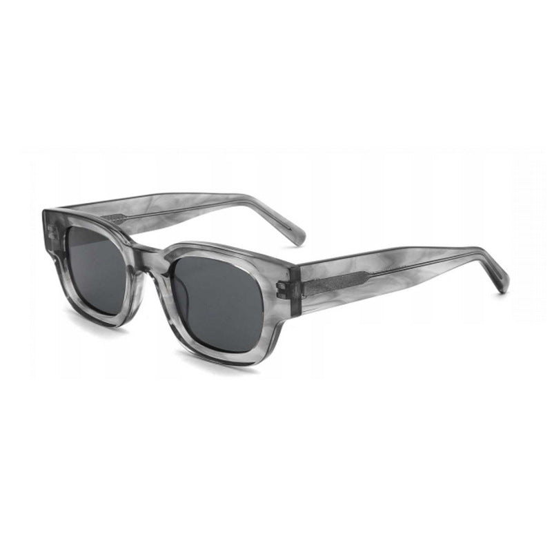 Damen Oversize Sonnenbrille mit robustem Kunststoffrahmen und UV-Schutz Karnz