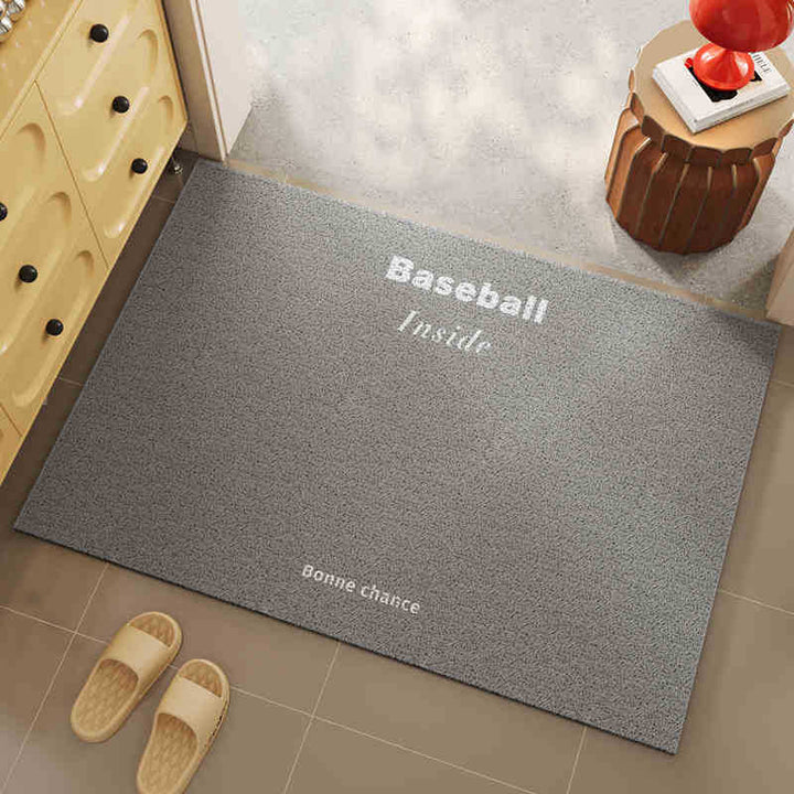Indoor-Baseball-Themen Begrüßungsmatte