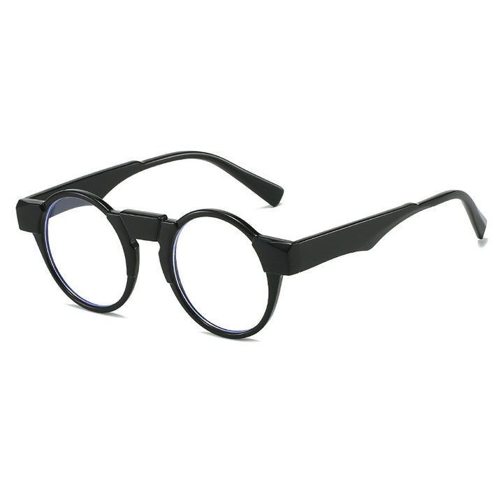 Damen modische Lesebrille mit innovativem runden Rahmendesign Karnz