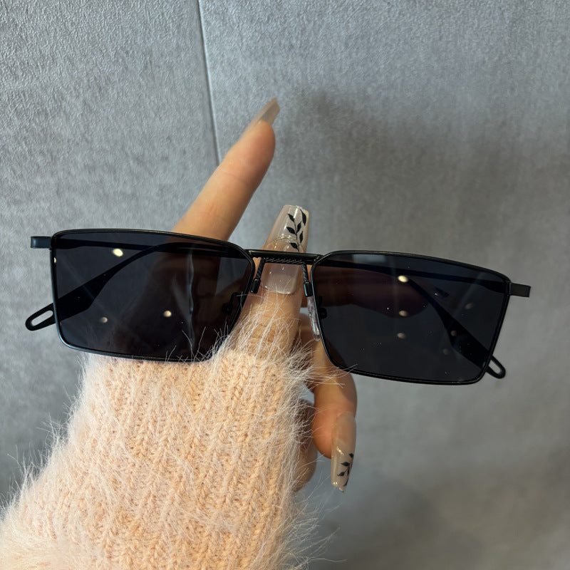 Chic Minimalistische Quadratische Sonnenbrille Karnz