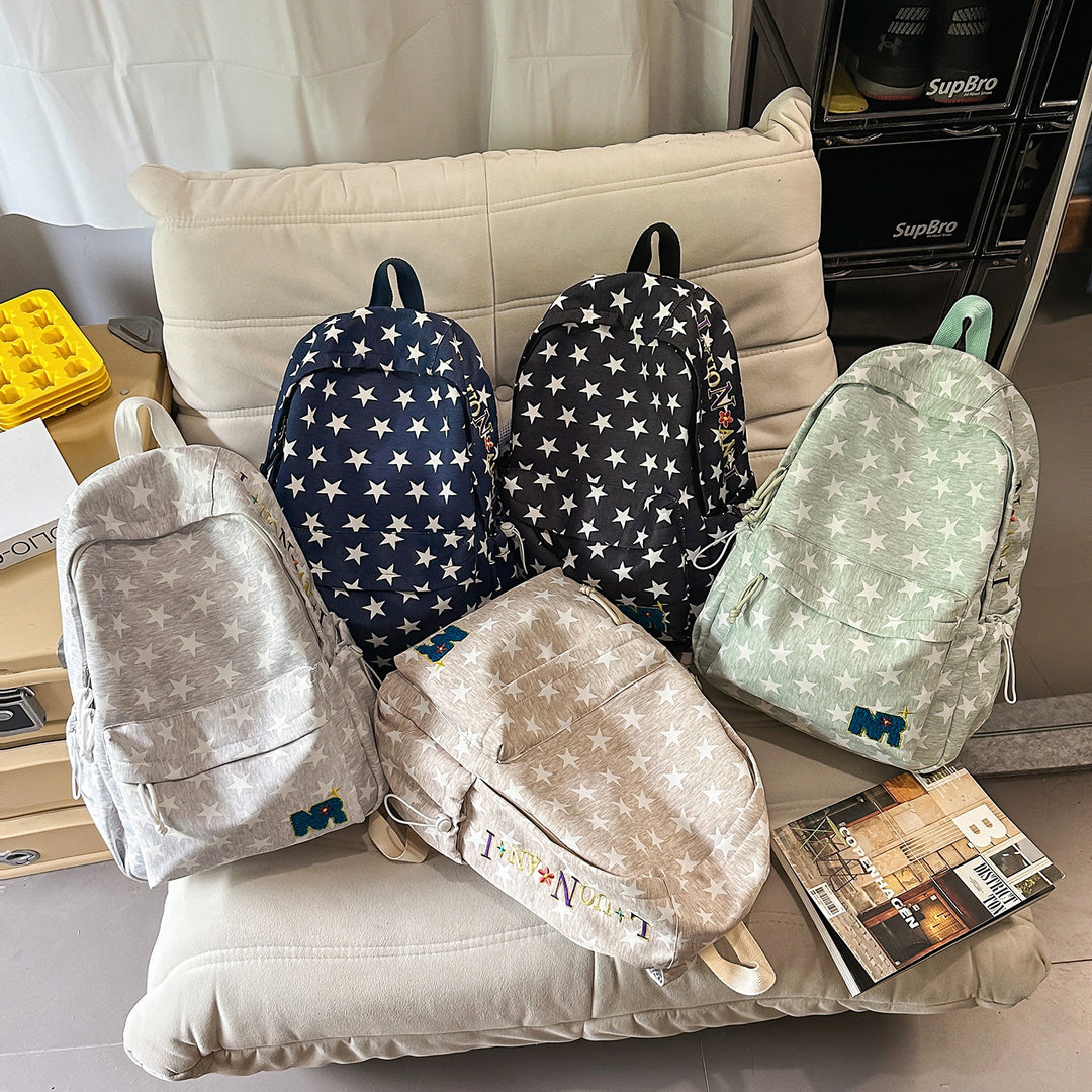Stylischer Sternenmuster-Rucksack Karnz 1791204182