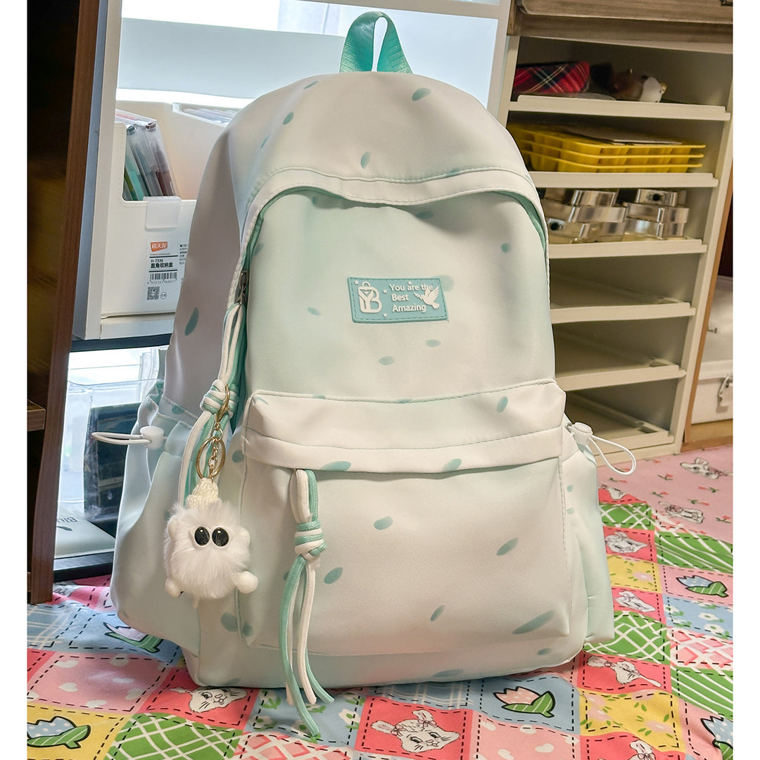 Stilvolle gepunktete Rucksack Karnz