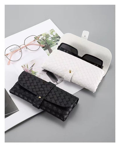 Gewebte Leder-Clutch Karnz