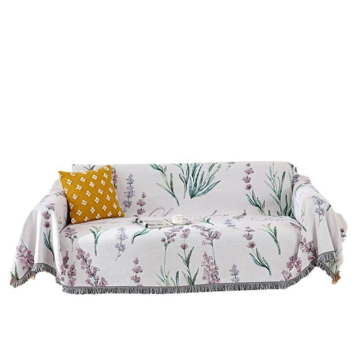 Blumenmuster Sofa Werfen Decke
