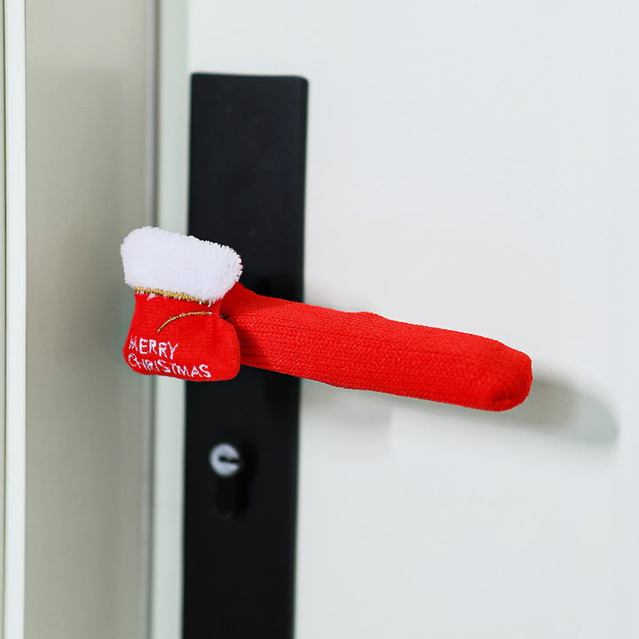Türgriffschmuck mit Weihnachtsmann Karnz