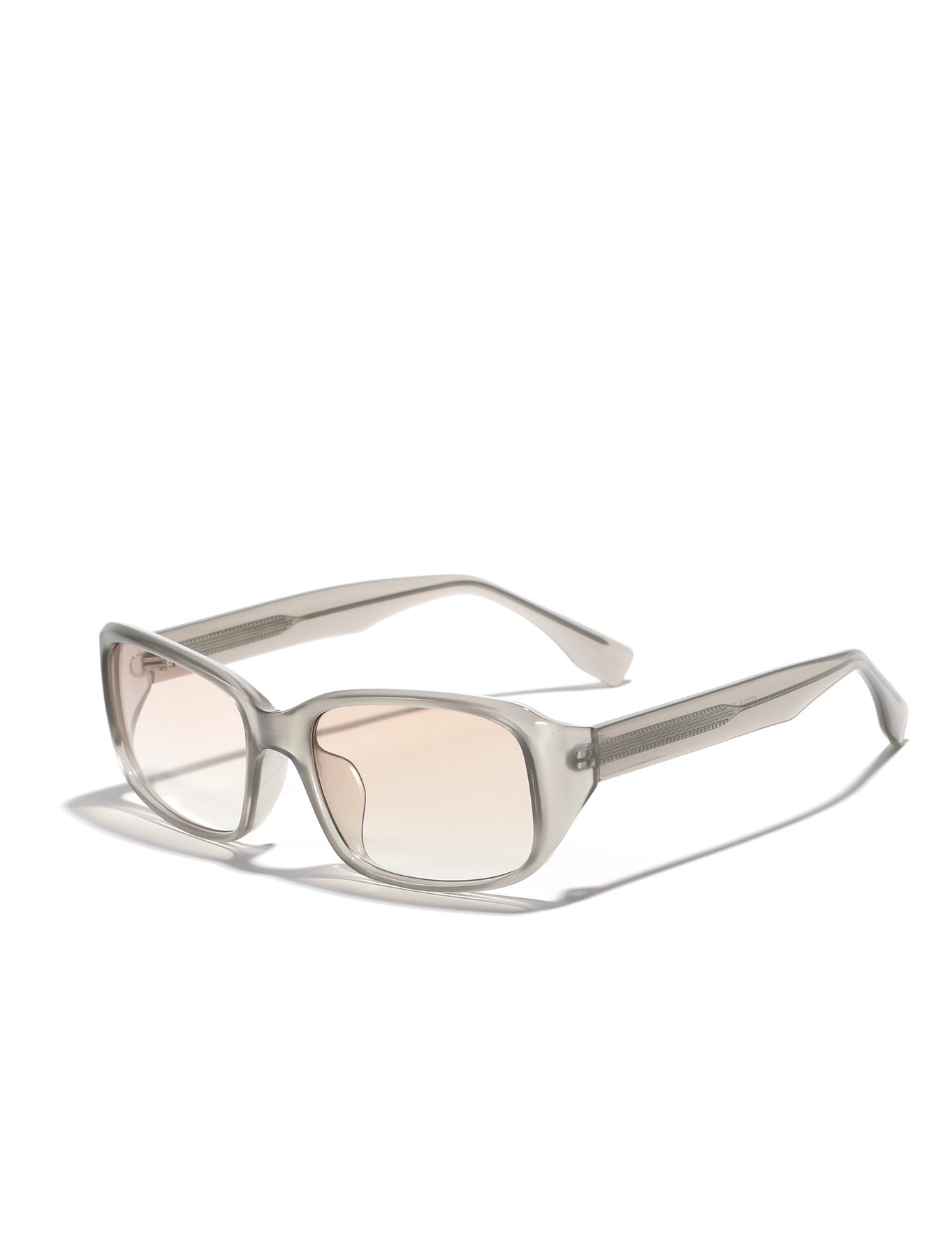 Damen modische rechteckige Sonnenbrille Karnz