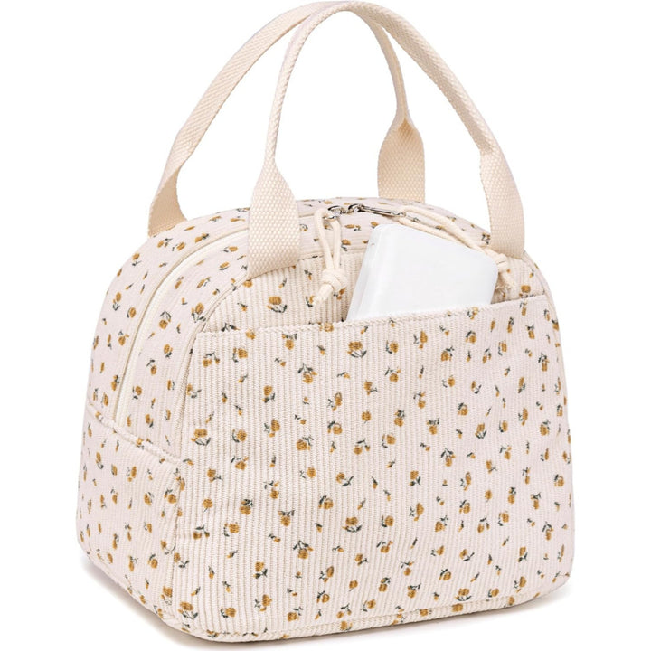 Charmante Erdbeer Print Isolierte Lunch Tasche