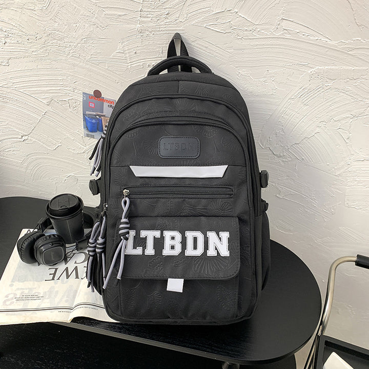 Moderne Texturierte Freizeit Rucksack Karnz