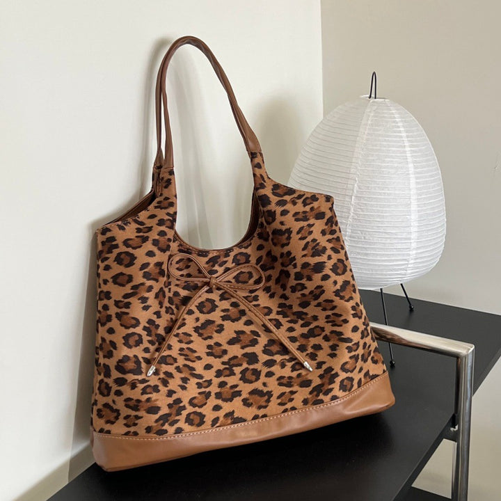 Leopardenmuster Freizeit Tragetasche Karnz