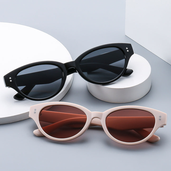 Retro-inspirierte luxuriöse Katzenaugen-Sonnenbrille Karnz