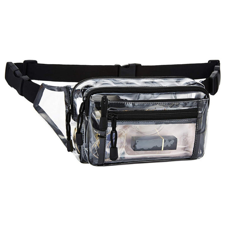 Praktische Bauch-Umhängetasche mit Transparentem Design Karnz