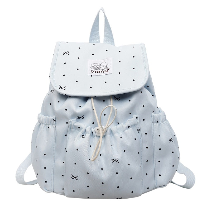 Verspielt Polka Dot Rucksack Karnz