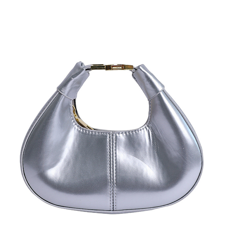 Glänzende Lackleder Abendhandtasche Karnz