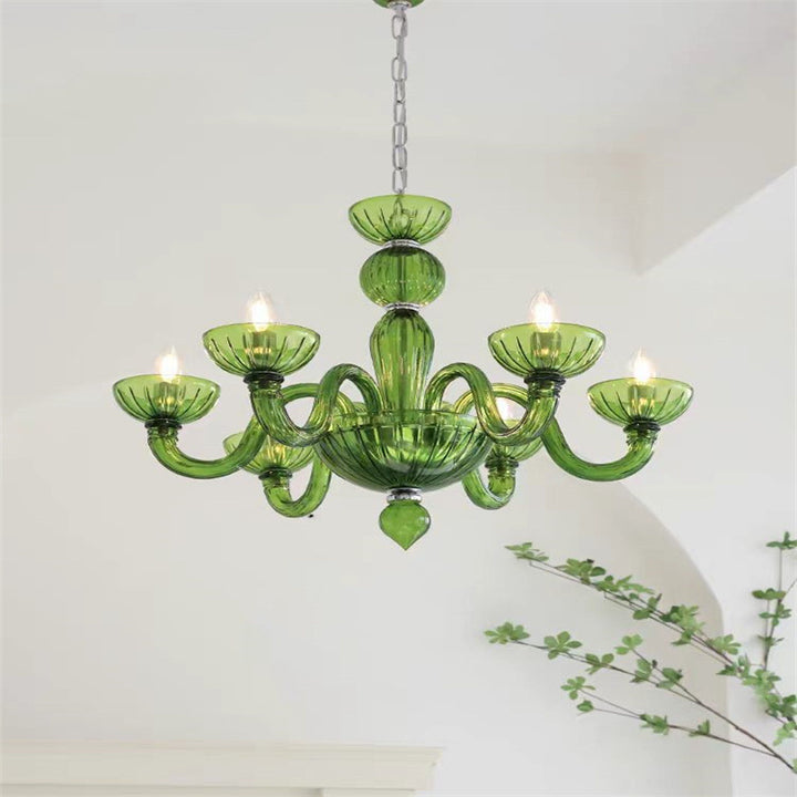 Elegante Glas-Kronleuchter