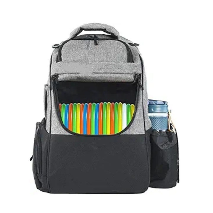 Discgolf-Rucksack mit Speziellen Fächern Für Frisbees und Getränke Karnz