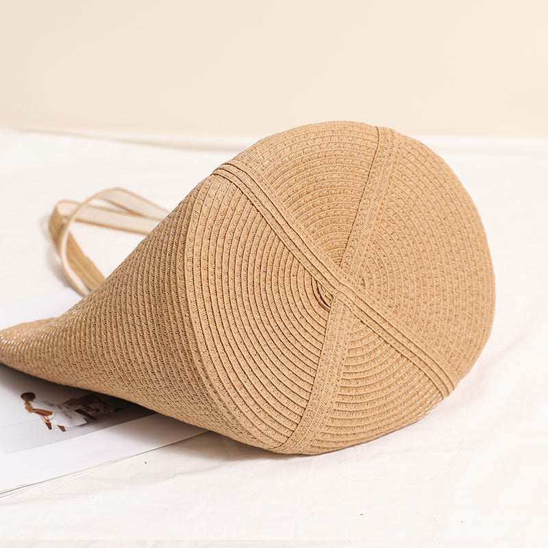 Damen Stylische Korb-Tragetasche Karnz