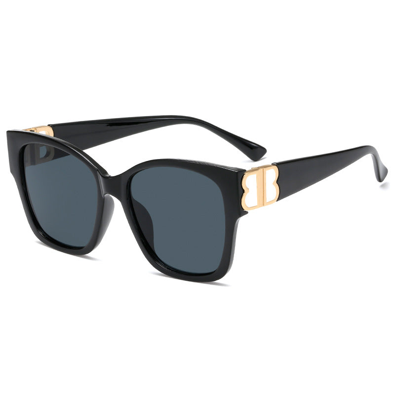 Damen Designer-Sonnenbrille im stilvollen Tortoise-Design Karnz