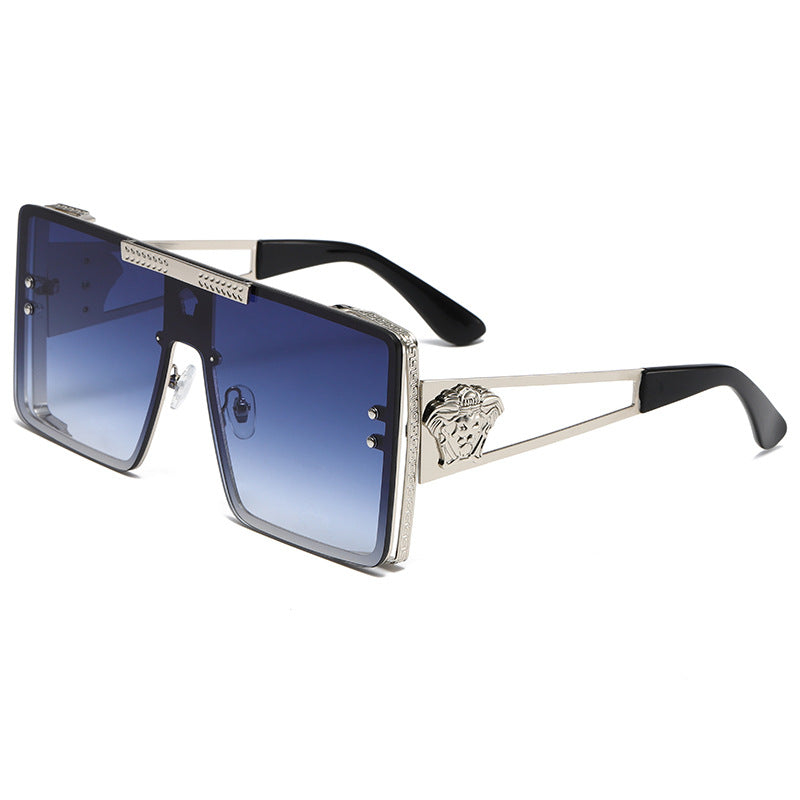 Damen oversized Luxus-Sonnenbrille mit filigranem Designelement Karnz
