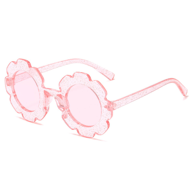 Damen verspielte Blumen-Sonnenbrille mit hoch UV-Schutz Karnz