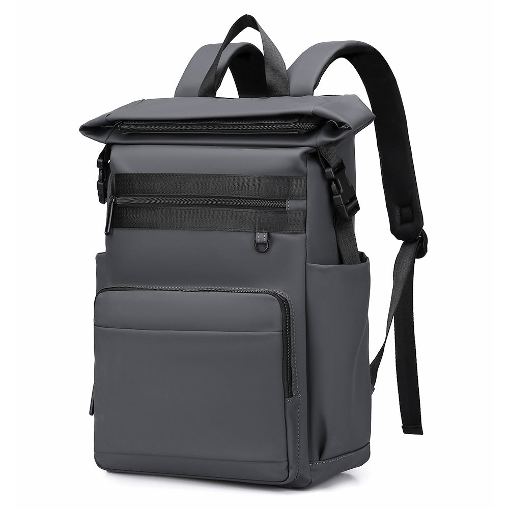 Roll-Top wasserdichte Laptop-Rucksack Karnz
