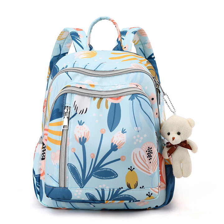 Verspielter Cartoon-Muster-Rucksack Karnz