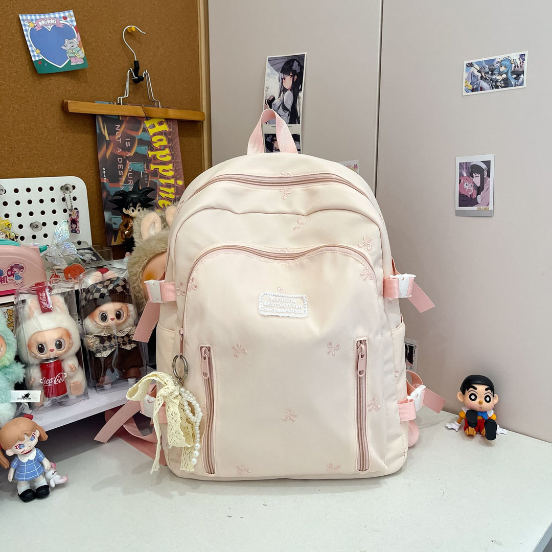 Stilvolle floral gestickte Rucksack