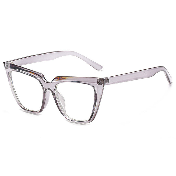 Damen Geometrische Oversized-Sonnenbrille Karnz
