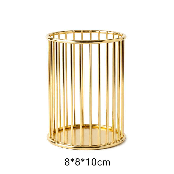 Eleganter Tischorganizer Aus Metallenen Stäben Karnz