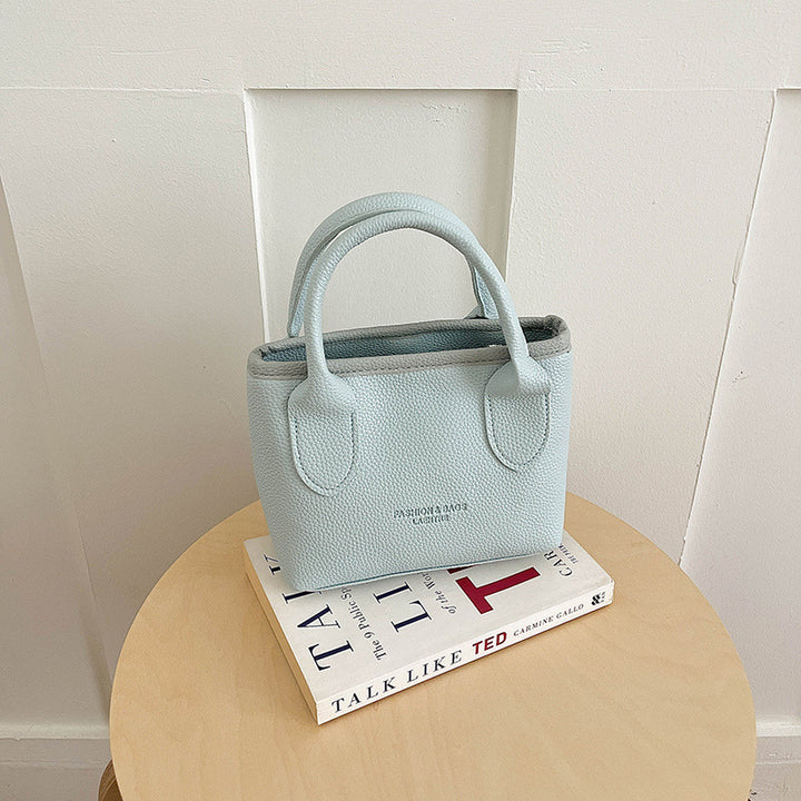 Premium Texturiertes Leder Handtasche