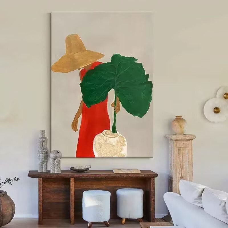 Moderne abstrakte Figuren Leinwandkunst