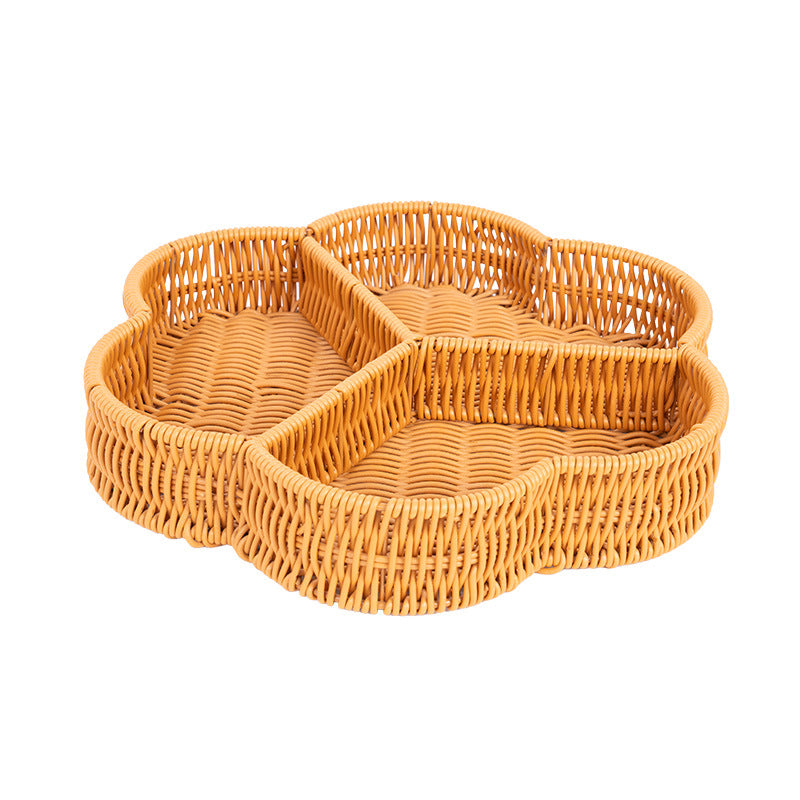 Dekoratives Korb Snack Tablett Karnz