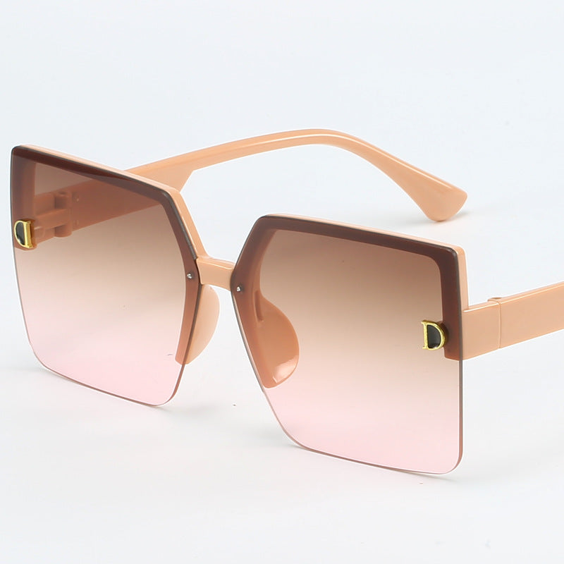 Damen Oversized-Sonnenbrille mit hochwertigem Farbverlauf Karnz