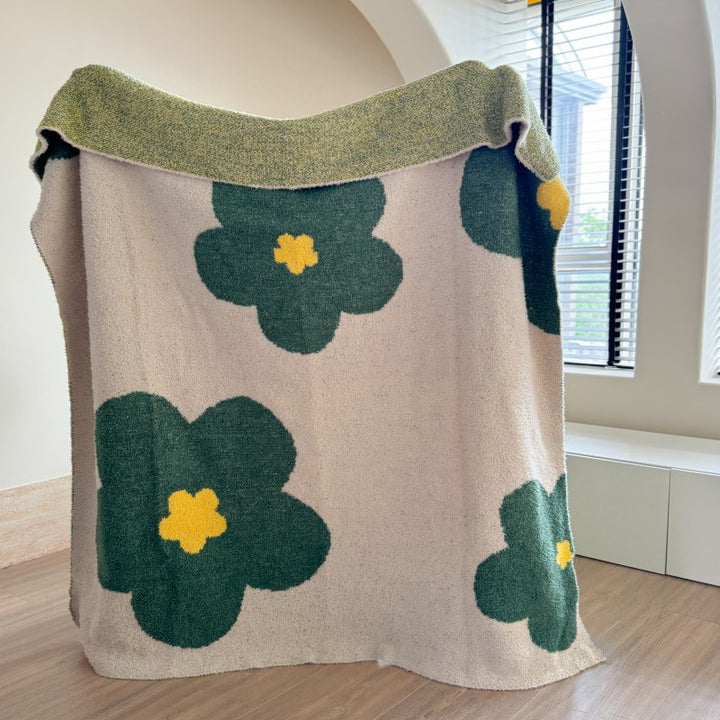 Blumenmuster Gemütliche Decke
