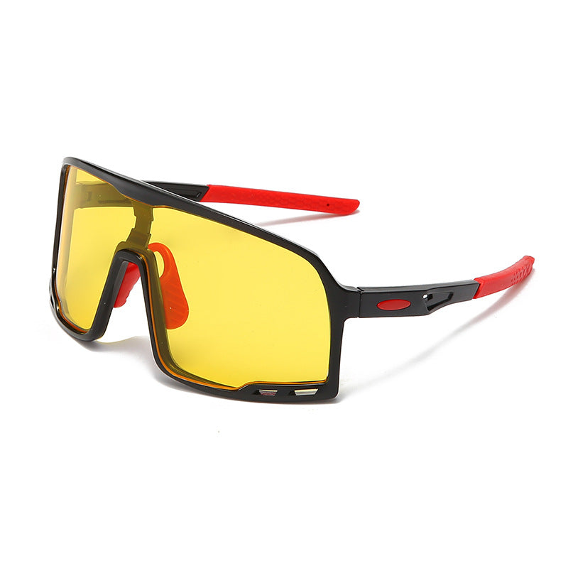 Damen Sportbrille mit strapazierfähigem Rahmen und polarisierenden Gläsern Karnz